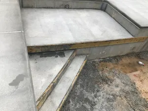 Concrete Pool Step Forms Ball Ground