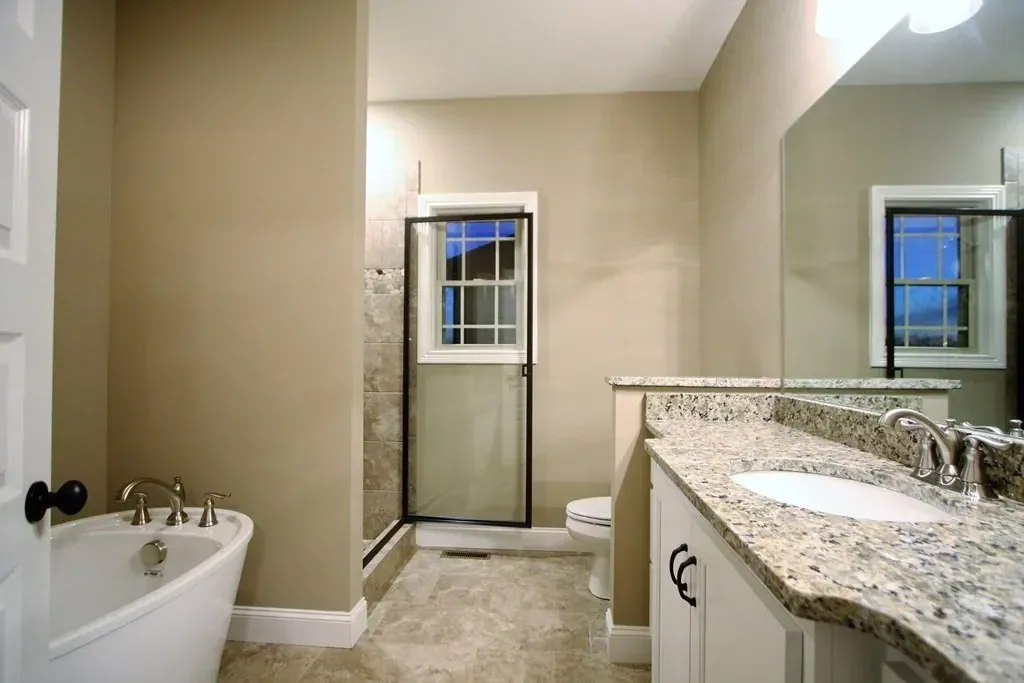 Bathroom Remodel Granite Vanity 4 project in Oklahoma City, OK