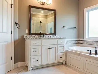 Bathroom Remodel Vanity Soaking Tub project in Oklahoma City, OK