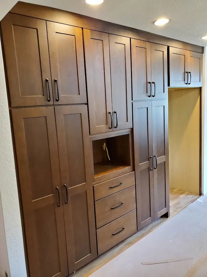 Built in Cabinetry Remodeling project in Oklahoma City, OK