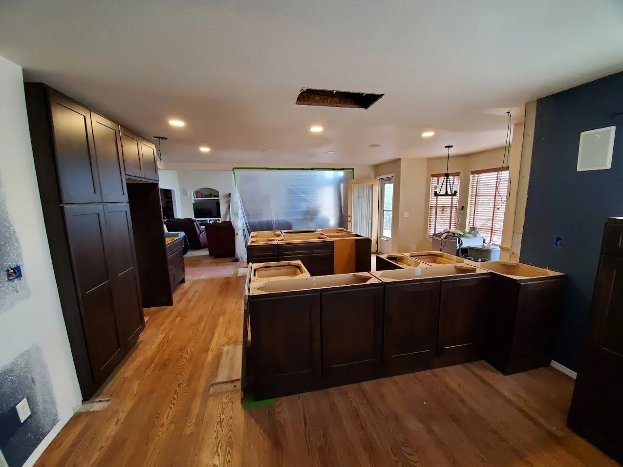 Kitchen Remodel Cabinet Install 6 project in Oklahoma City, OK