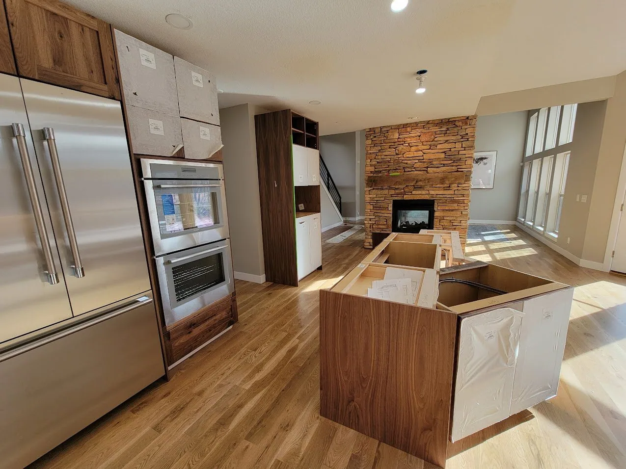 Kitchen Remodel Cabinet Install 7 project in Oklahoma City, OK