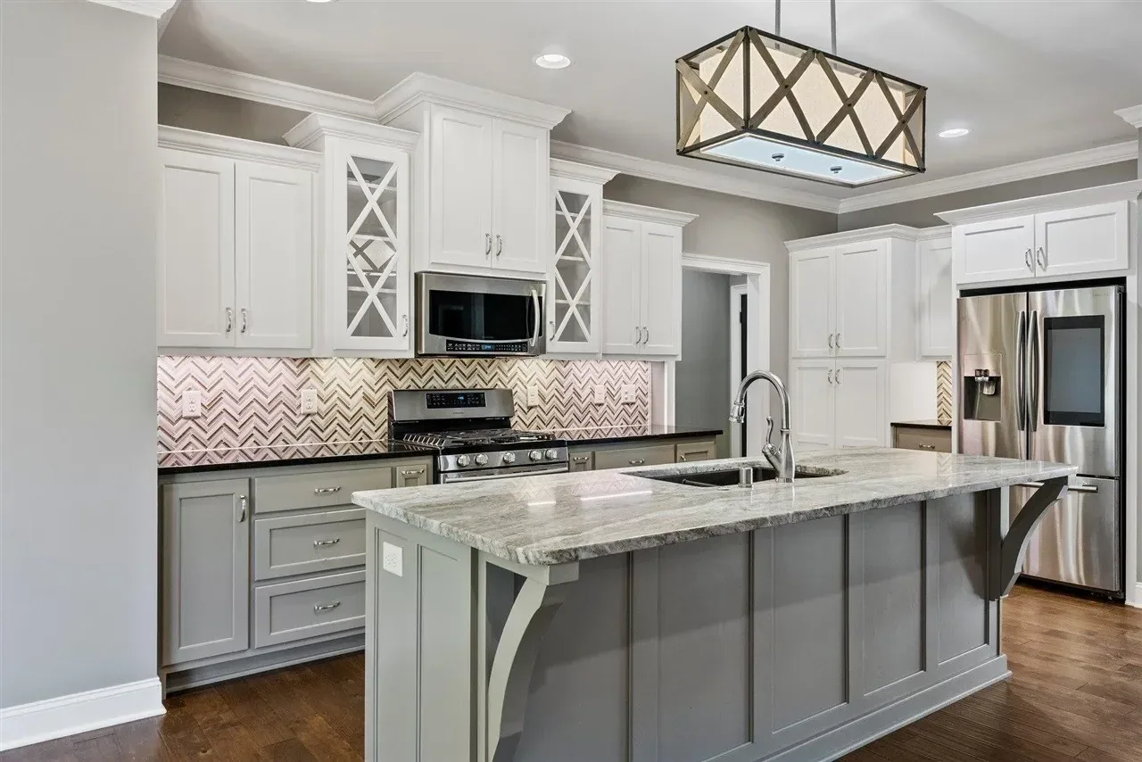 Kitchen Remodel Granite Island 22 project in Oklahoma City, OK