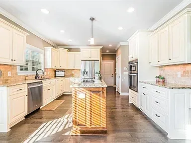 Kitchen Remodel Granite Island 23 project in Oklahoma City, OK