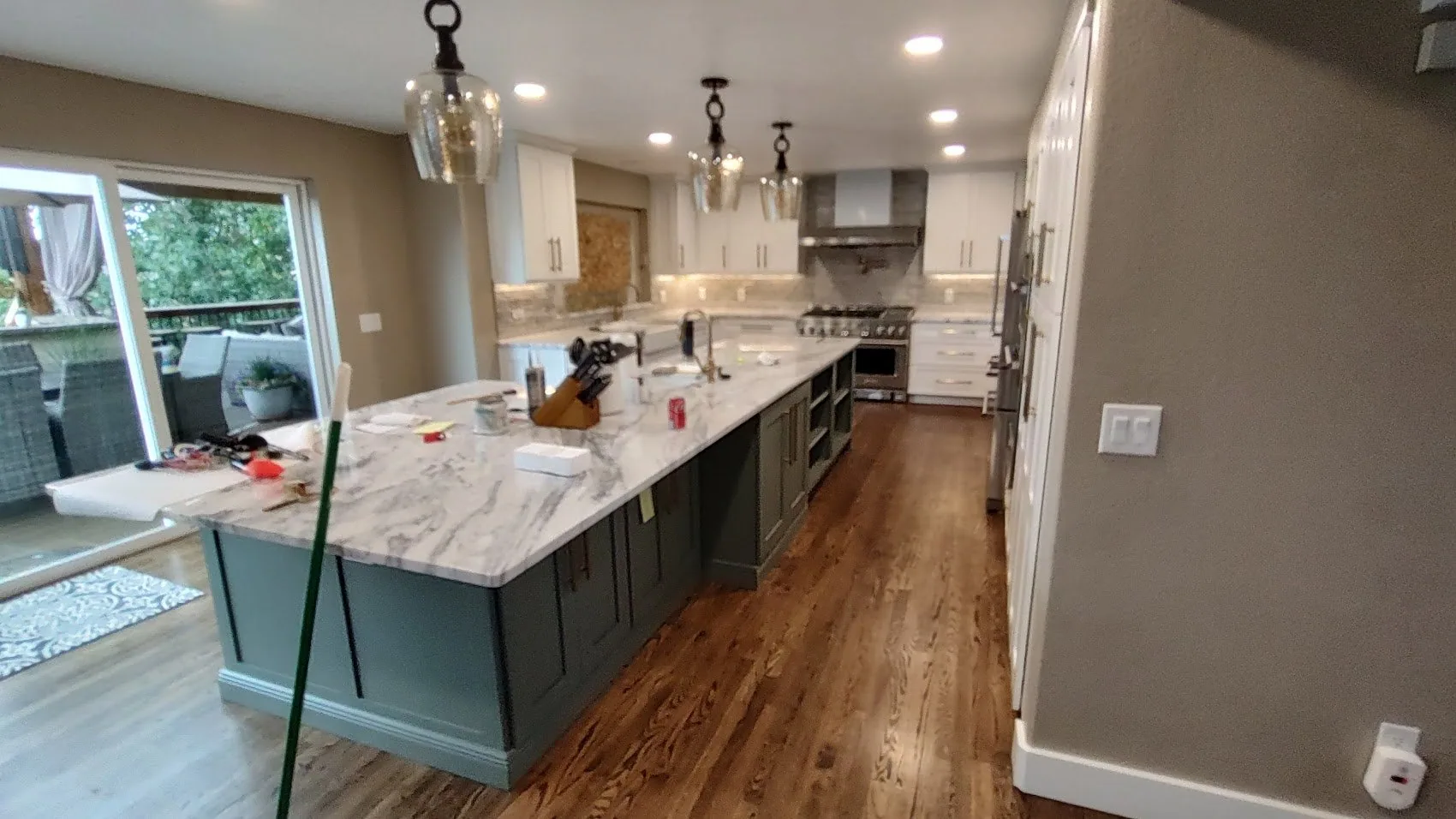 Kitchen Remodel Marble Island 4 project in Oklahoma City, OK