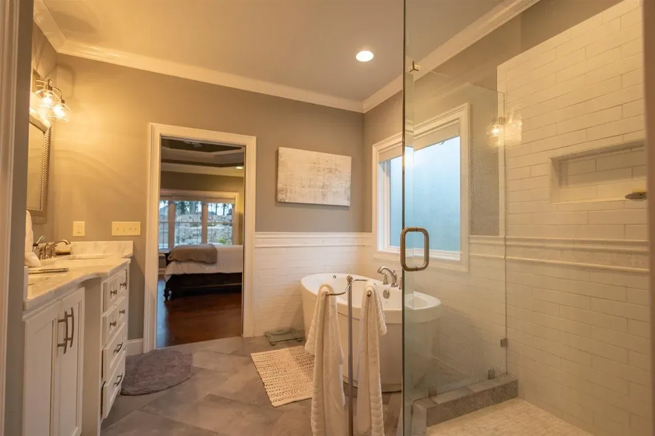 Master Bathroom Remodel Freestanding Tub project in Oklahoma City, OK