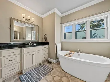 Remodeled Bathroom Soaking Tub project in Oklahoma City, OK