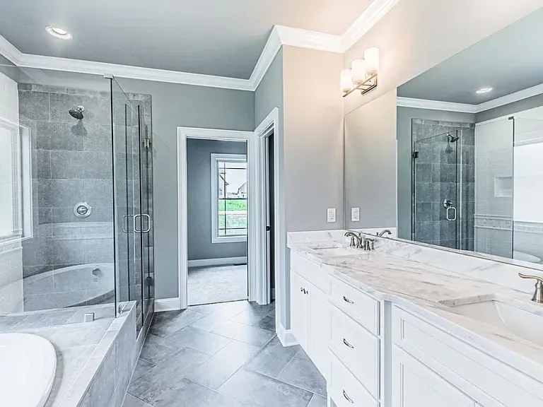 Remodeled Master Bathroom Contracting project in Oklahoma City, OK