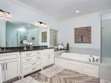 Remodeled Master Bathroom project in Oklahoma City, OK
